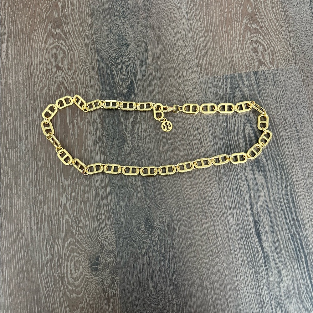 Tory Burch gold chain belt - Picture 2 of 8